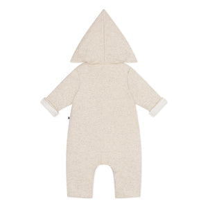 Petit Bateau - Maca Kapüşonlu Tulum | Bej