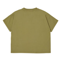 Main Story - Oversize organik pamuklu T-shirt | Zeytin yeşili
