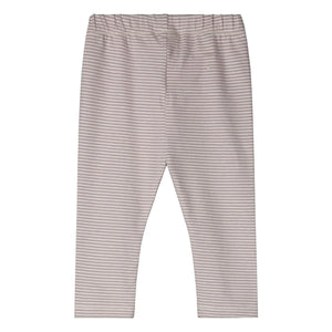 Gray Label - Çizgili Organik Pamuklu Tayt | Mauve