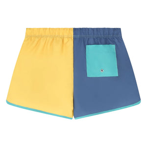 Cos I Said So - Renk Bloklu Mayo Şortu | Mavi