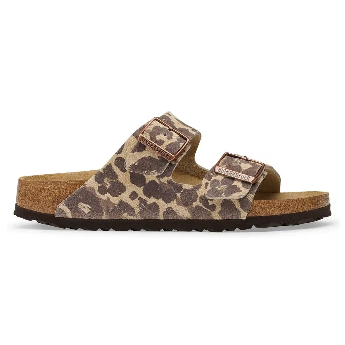 BIRKENSTOCK - Arizona صنادل من جلد الشمواه | رملي