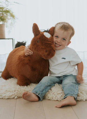 Wild & Soft - حصان متذبذب | بني