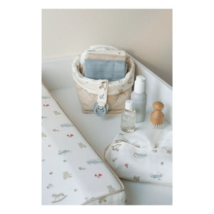 Cam Cam - Vintage Oyuncaklar saklama sepetleri - 2'li Set | Bej