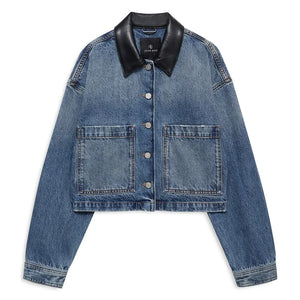 Anine Bing - Yuma Denim Ceket | Mavi