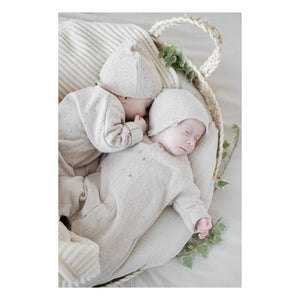 1+ in the family - Lis Organik Pamuk Bebek Body'leri - 2'li Set | Bej