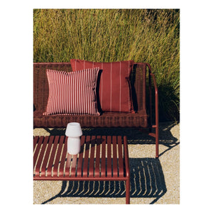 Hay - Terrazza dış mekân çizgili yastık | Terracotta