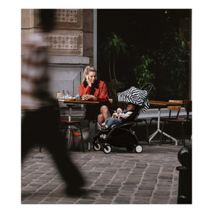 Stokke® - YOYO³ 6+ Bebek Arabası Beyaz çerçeve | Zebra