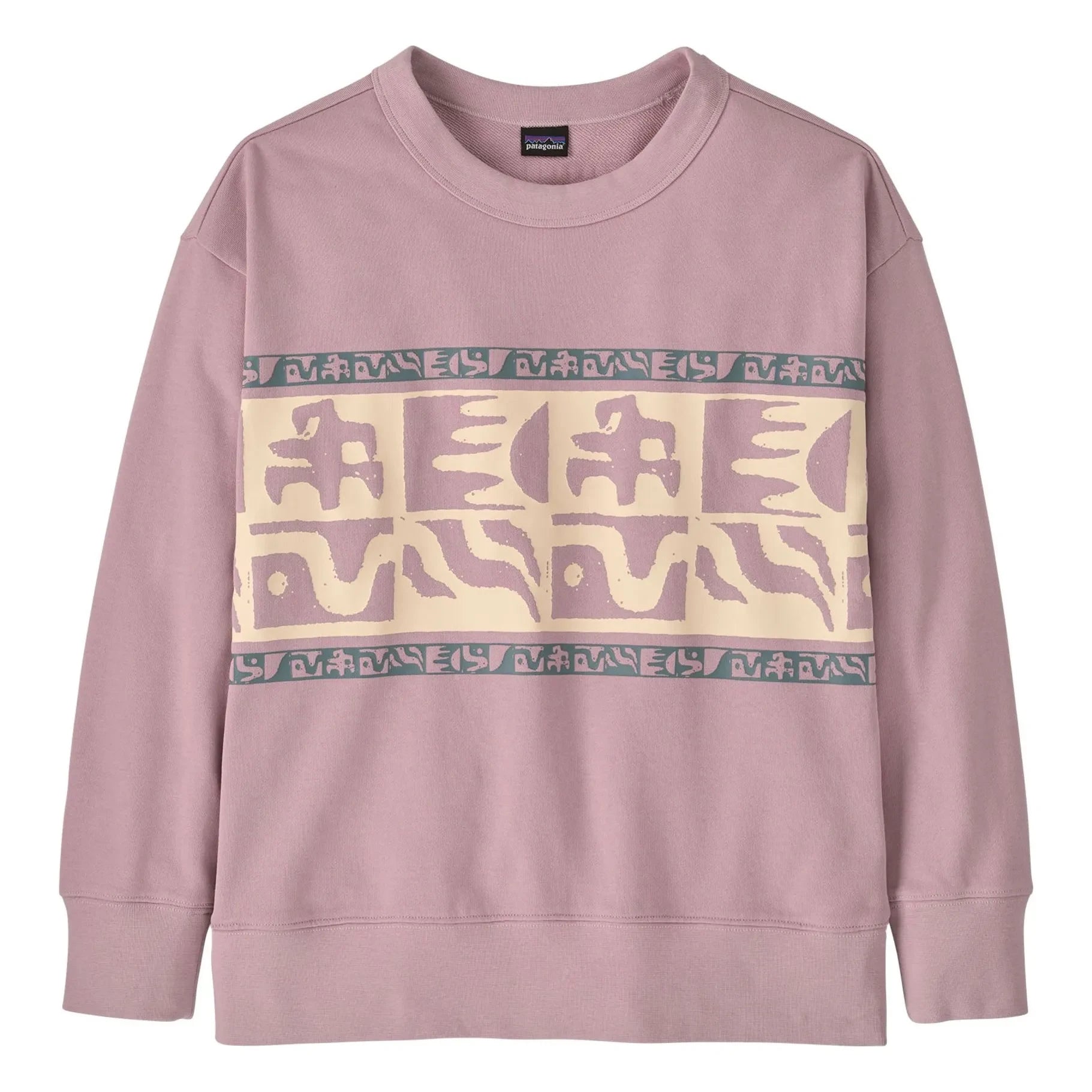 Patagonia - Mother Rays Crew Sweat Organik pamuk | Mauve
