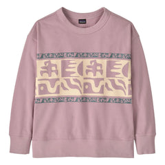 Patagonia - Mother Rays Crew Sweat Organik pamuk | Mauve