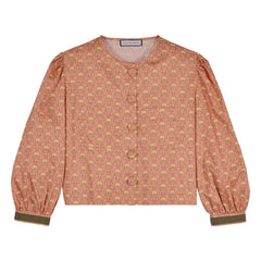 Maria de la Orden - Bristol Cotton Bluz | Şeftali