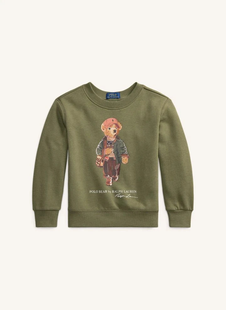 Ralph Lauren - Sweat Bear | أخضر زيتوني