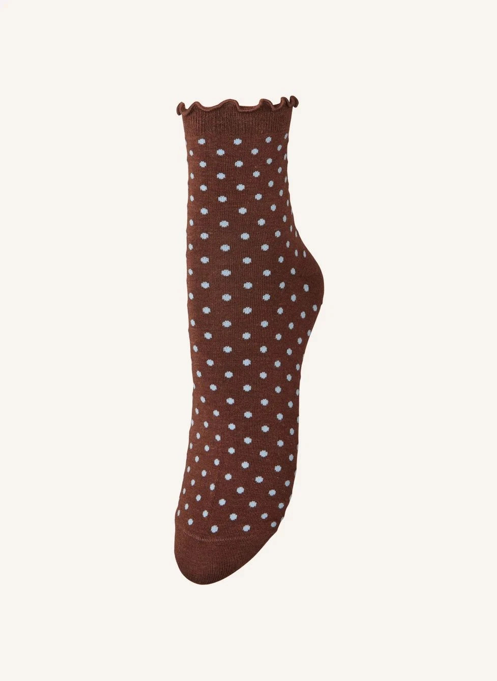 Becksöndergaard - Frilla Puantiyeli Çoraplar | Çikolata