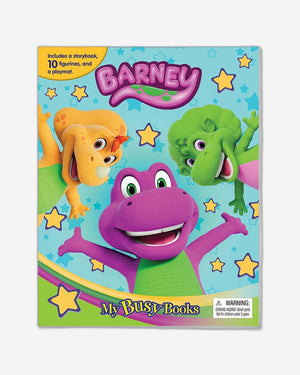 Phidal - Mattel Barney كتاب أنشطة وقصص باللغة الإنجليزية