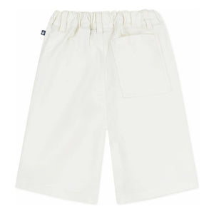 Petit Bateau - Uni Twill Bermuda Şort | Ekru