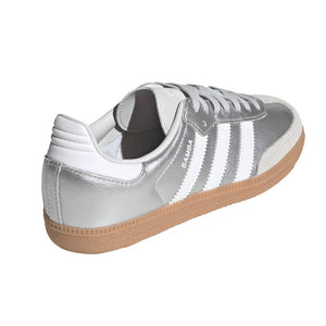 Adidas - Samba OG Bağcıklı Spor Ayakkabılar | Gümüş