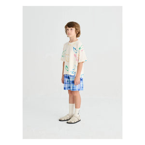 True Artist - T-shirt Birds Organik pamuk | Ekru