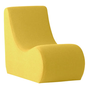 Verpan - Welle 2 Lounge Koltuğu | Sarı
