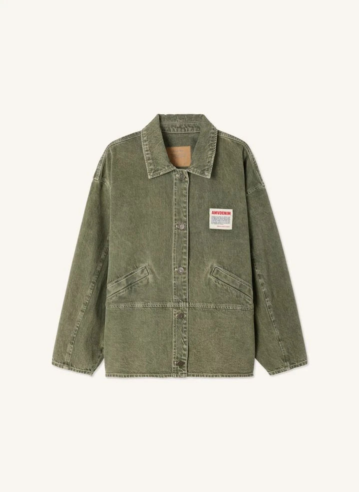American Vintage - Uzatown سترة قطنية | زيتوني