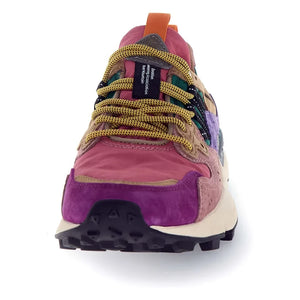 Flower Mountain - Yamano 3 Süet ve Naylon Sneakers | Pembe