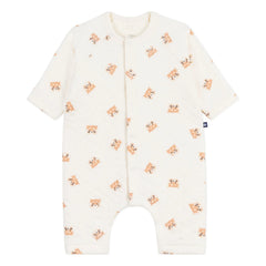 Petit Bateau - Ecru Kedi Kombinasyonu