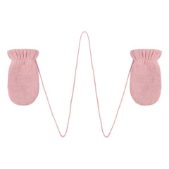 Petit Bateau - Örgü eldiven | Pembe
