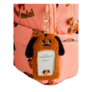 Mini Rodini - Doggies Geri Dönüştürülmüş Elyaf Sırt Çantası | Açık Pembe