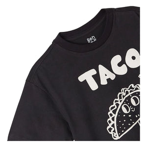 Fabula - Taco Loco Tişört | Siyah