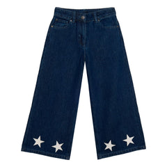 Stella McCartney Kids - Jean Etoiles | Koyu Mavi