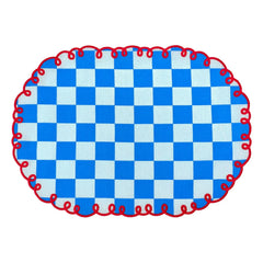 Bitossi - Dama Dama Azzurro pötikare Amerikan servisler - 2'li set | Mavi