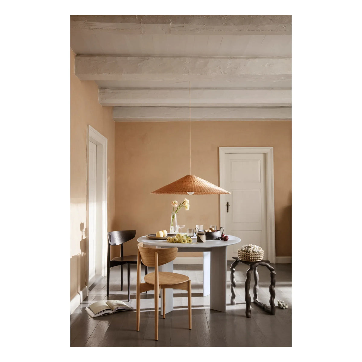 Ferm Living - Dou Rattan Abajur