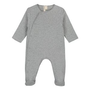 Gray Label - Yenidoğan Organik Pamuklu Pijama | Gri