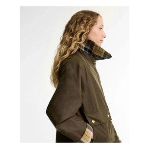 Barbour - Icons Modern Spey Pamuk Yağlı Ceket | Koyu Kahverengi