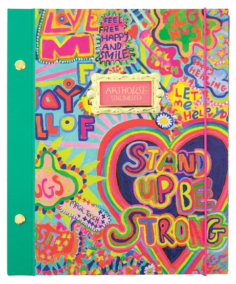 بورتكو ديزاينز - آرتهاوس أنليميتد دفتر يوميات A5 بغلاف صلب مليء بالفرح
