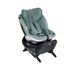 BeSafe iZi Twist i-Size Car Seat - Sea Green Melange-Car Seats- | Natural Baby Shower