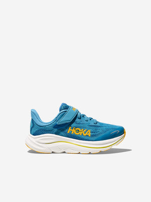 HOKA Kids Clifton 10 Trainers in Blue