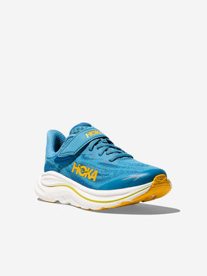 HOKA Kids Clifton 10 Trainers in Blue