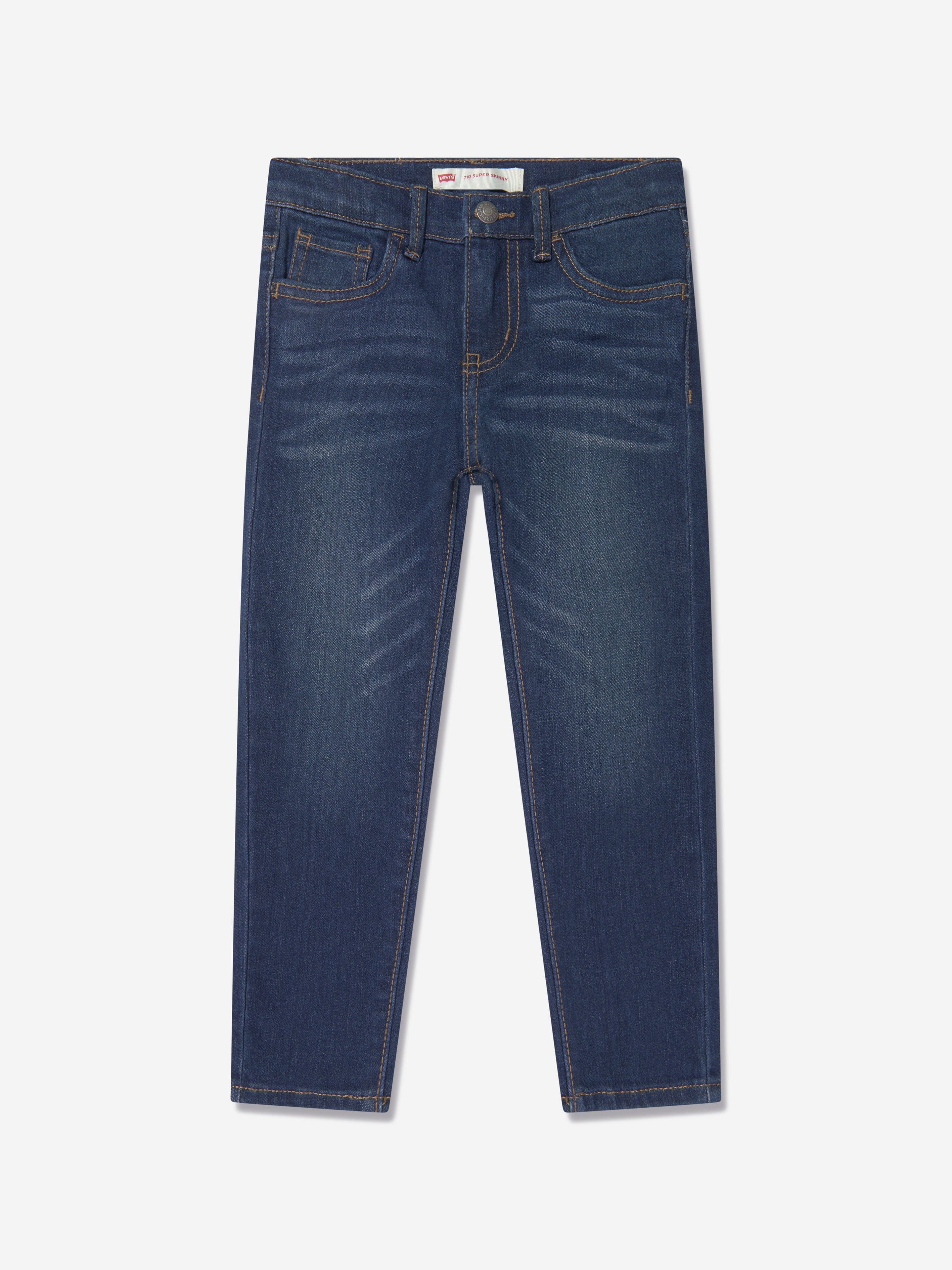 Levi's Girls 710 Super Skinny Jeans in Blue