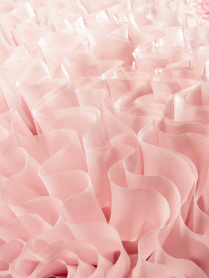 Maison Ava Girls Pomme Dress in Blush