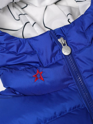 Perfect Moment Kids Super Mojo Down Puffer Jacket in Blue