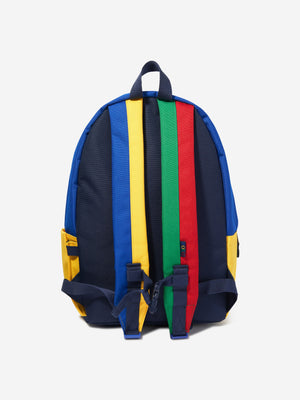 Ralph Lauren Boys Coloublock Backpack in Multicolour (45cm)