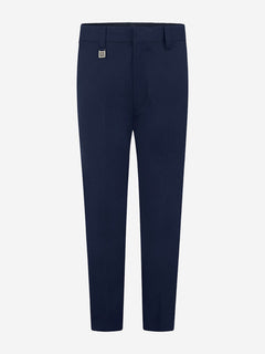 Zeco Boys School Slim Fit Trousers in Navy