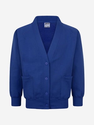 Zeco Kids School Sweatshirt Cardigan in Blue