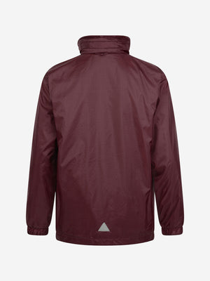 Zeco Kids School Reversible Fleece Jacket in Maroon