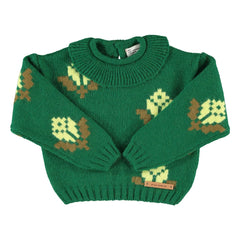 Piupiuchick - Çiçekli kazak | Yeşil