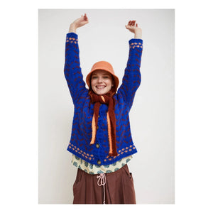 Dr Bloom - Darling Yün Hırka | Mavi