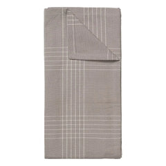 Broste Copenhagen - Rud mutfak havluları - 2'li Set | Gri