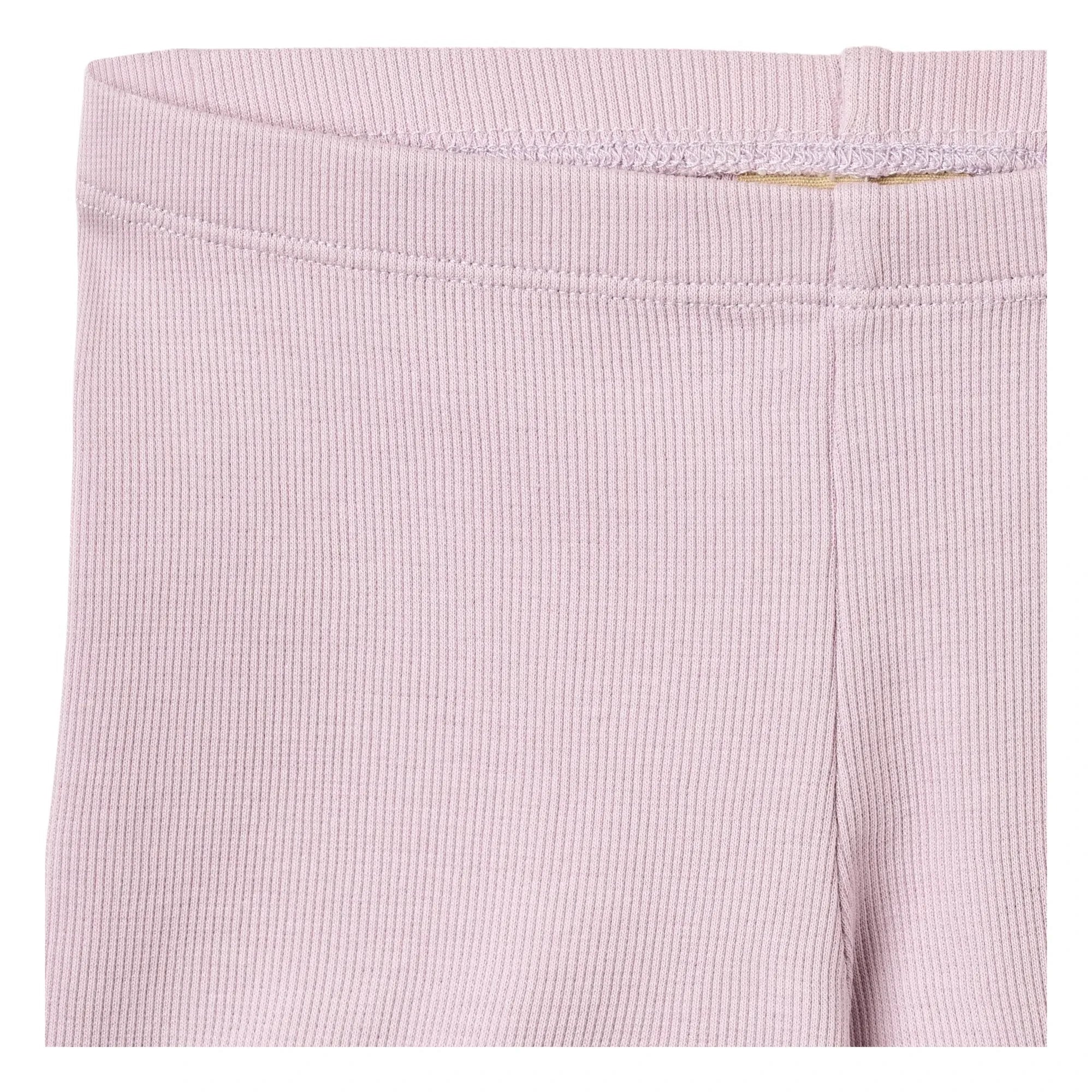 Wheat - Sine Nervürlü Organik Pamuk Şort | Lavanta