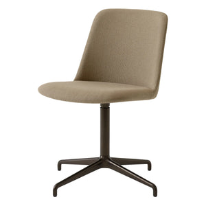 & Tradition - Rely AHW13 döner ofis sandalyesi, bronz taban | Bronz