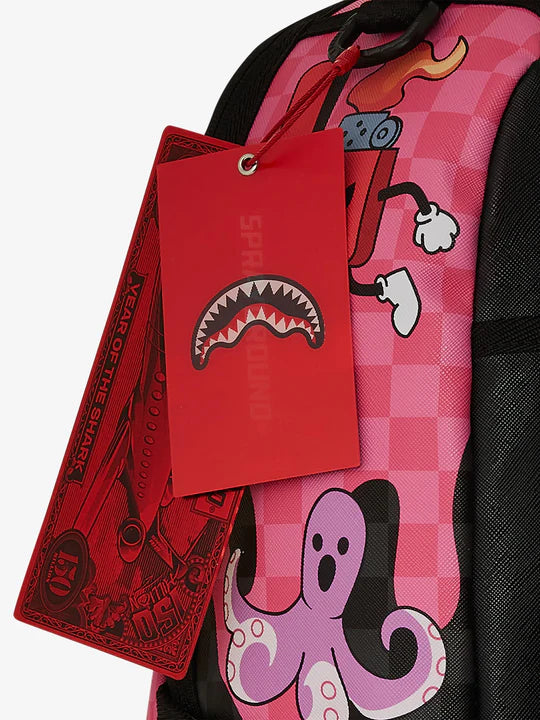 Sprayground - حقيبة ظهر Wtf Skull Drip Dlxsv
