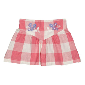 Hello Simone - Short Marlow Carreaux | Pembe